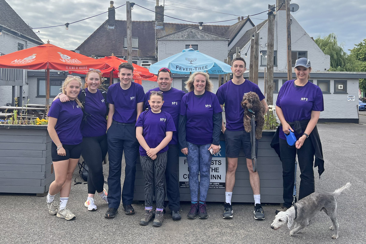 Sponsored walk from Ely to Cambridge
