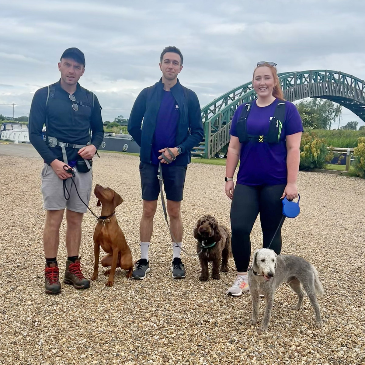 Sponsored walk from Ely to Cambridge